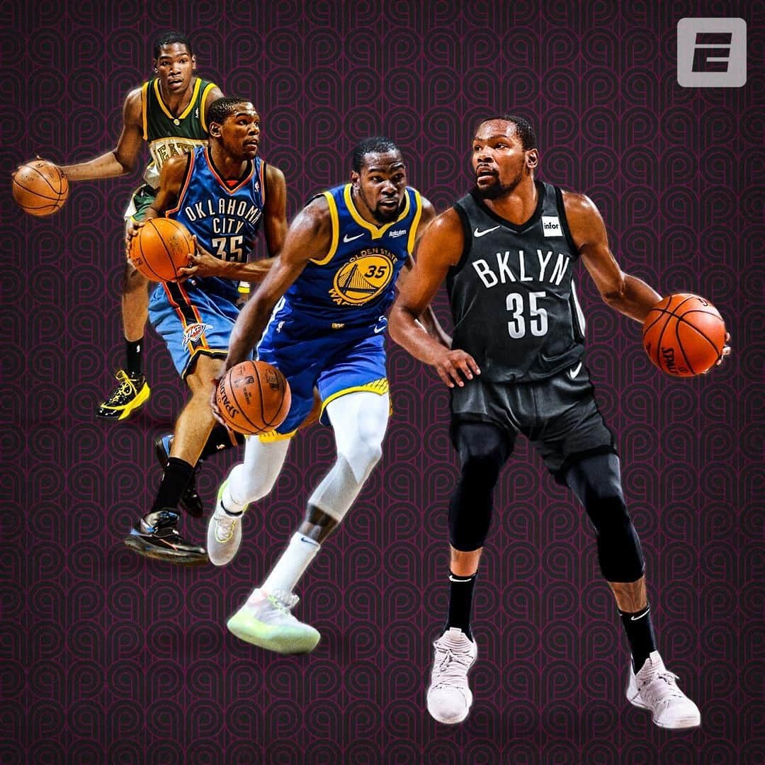 espnさんのインスタグラム写真 - (espnInstagram)「Kevin Durant plans to choose the Brooklyn Nets, league sources tell @wojespn.」7月1日 6時00分 - espn