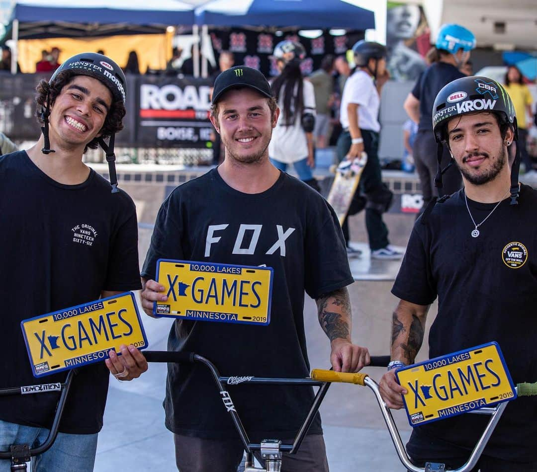 モンスターエナジーさんのインスタグラム写真 - (モンスターエナジーInstagram)「After sending it at the #BMX Park Boise Qualifier, @kevinperaza, @patcaseybmx and @malignobmx are on their way to @xgames Minneapolis 2019! 👊🏻 #MonsterEnergy #XGames #Biking」7月1日 6時53分 - monsterenergy