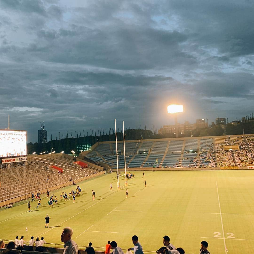 廣瀬七海さんのインスタグラム写真 - (廣瀬七海Instagram)「2019/06/28  グリーンナイト🏈 グリーンロケッツの皆さんの応援に行きました。 何回見ても、迫力があり、痛そうで、でも熱くて、面白い。  そして、勝利！！！！ NECコールが最高でした✨  グリーンロケッツのみなさん、お疲れ様でした。  #NECグリーンロケッツ #NECレッドロケッツ #チチブノミヤヲミドリにｿﾒﾀﾖ #いい刺激をたくさんいただきました  #今週は東部サマーリーグ #がんばります #Nハピ」7月1日 8時15分 - 3hr_7umi1