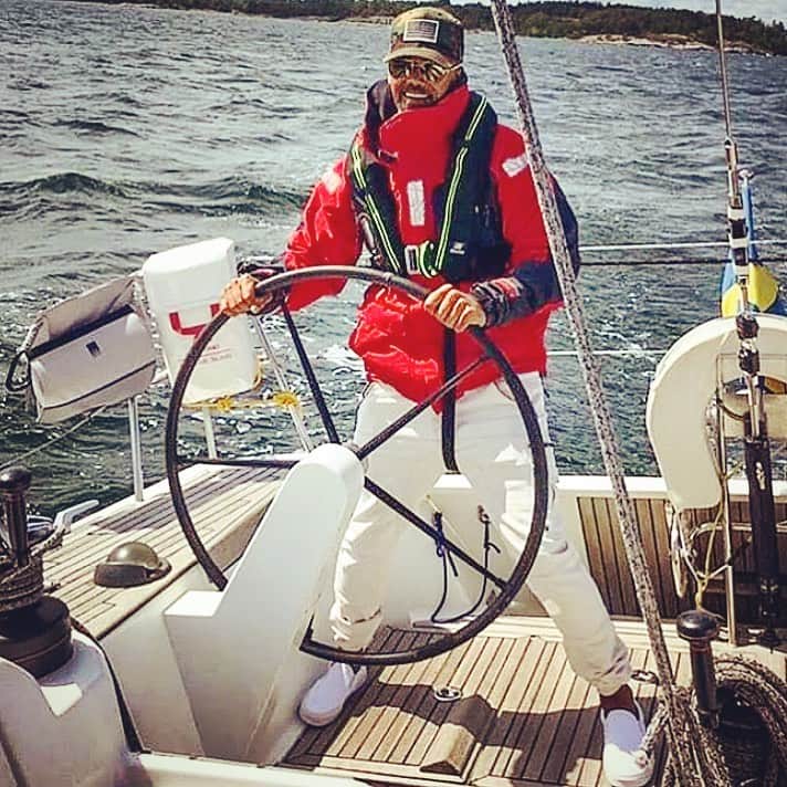 シェマー・ムーアさんのインスタグラム写真 - (シェマー・ムーアInstagram)「Oy Oy Captain.... Thank You Stockholm 🇸🇪😜 @jonas_friberg」7月1日 8時46分 - shemarfmoore
