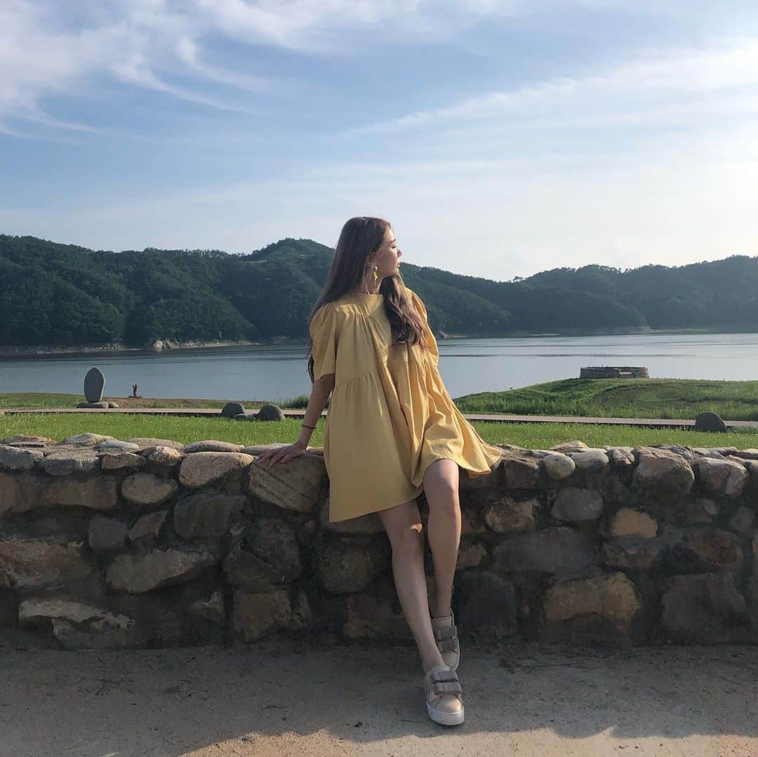 のインスタグラム：「💛여름여름」
