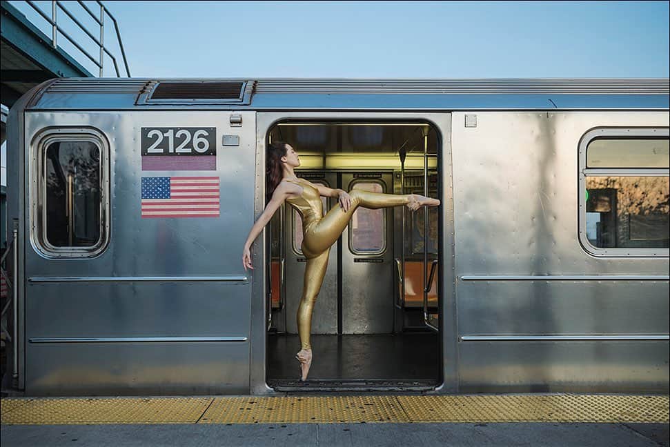 ballerina projectさんのインスタグラム写真 - (ballerina projectInstagram)「Hanna Bass in the Bronx. #ballerina - @hannawithacamera #bronx #pelhambayparkstation #newyorkcity #ballerinaproject #ballerinaproject_ #ballet #dance #pointe #mta #6train #hannabass #subway  With the upcoming conclusion of the Ballerina Project limited edition prints will be only available for a limited time. Link is in our Instagram profile to purchase one today.  The Ballerina Project book is now available for pre-order. Go to @ballerinaprojectbook for pre-order link and info. #ballerinaprojectbook」7月1日 20時58分 - ballerinaproject_