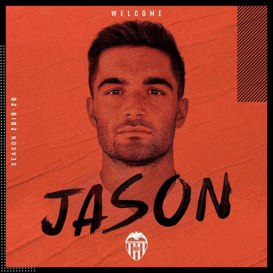 バレンシアCFさんのインスタグラム写真 - (バレンシアCFInstagram)「🦇 IT’S OFFICIAL . Jason, nuevo jugador del @valenciacf 🔝🤩 . Para las próximas 3 temporadas 👌🏻 . ¿Le damos la bienvenida, afición? 👋🏼👋🏼👋🏼 . #OneFamilyVCF」7月1日 21時32分 - valenciacf