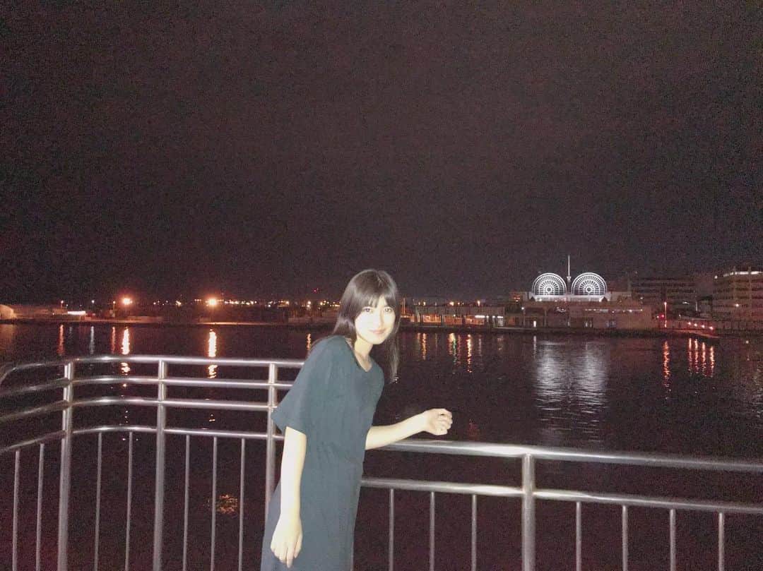 吉田華恋のインスタグラム：「去年の夏 夜のフェリー ⭐️」