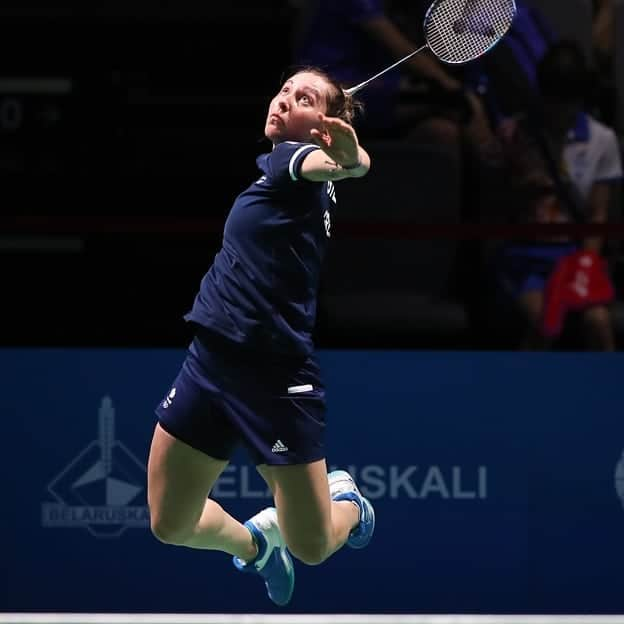 カースティ・ギルモアさんのインスタグラム写真 - (カースティ・ギルモアInstagram)「European Games Silver 🥈 Mixed emotions from this week. Played some of my best badminton but couldn't get that gold. Love standing on the podium with these ladies 🙌🏼 Minsk you've been great. Time for a couple of days off and then preparing for Russian Open. Thanks for all the support this week ♥️ • • • • • #badminton #minsk #belarus #europeangames #silver #podium #home #russia #greatbritain #teamgb #runnerup #scotland」7月1日 13時51分 - kirstygilmourr