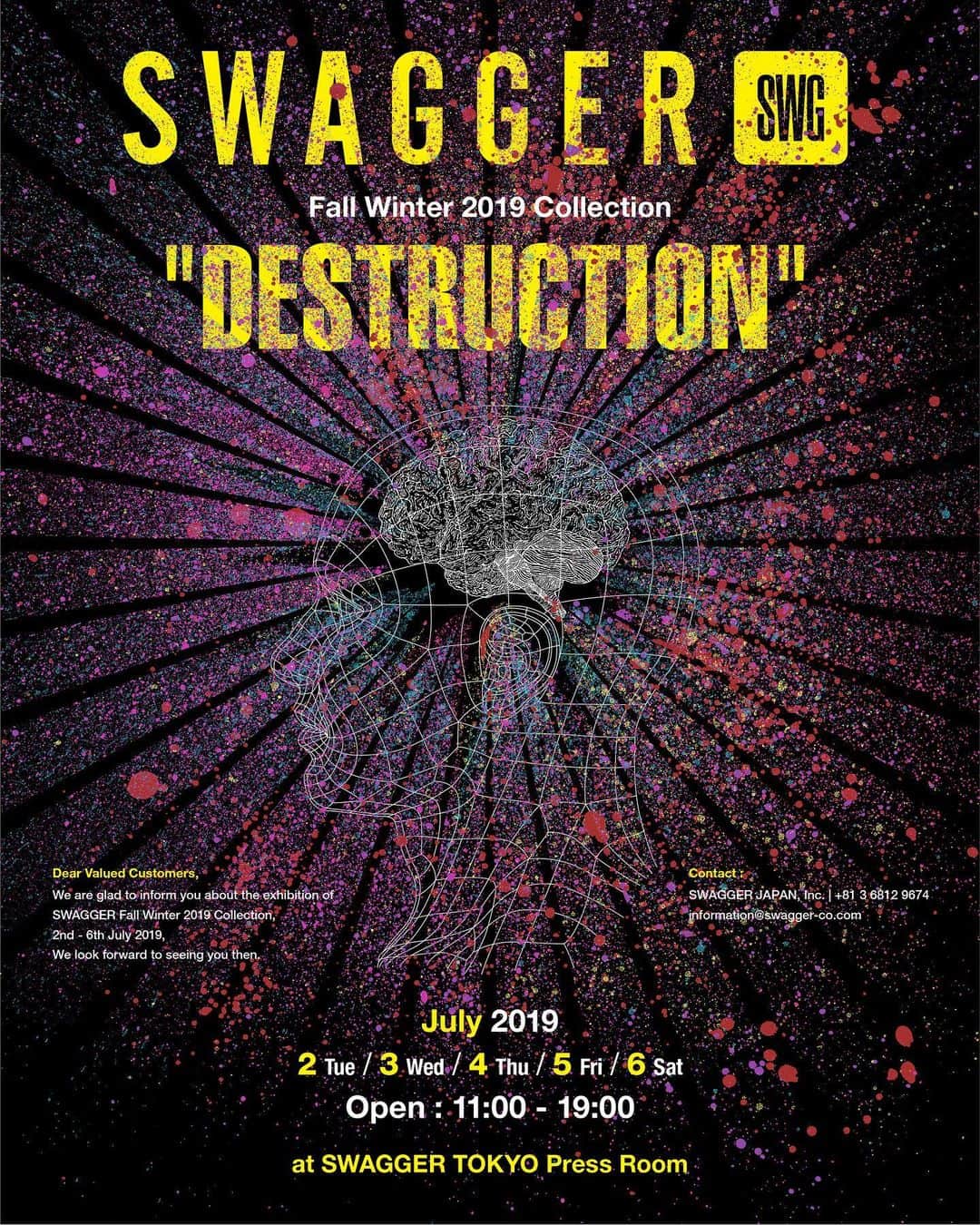 スワッガーさんのインスタグラム - (スワッガー@swagger_tokyo)