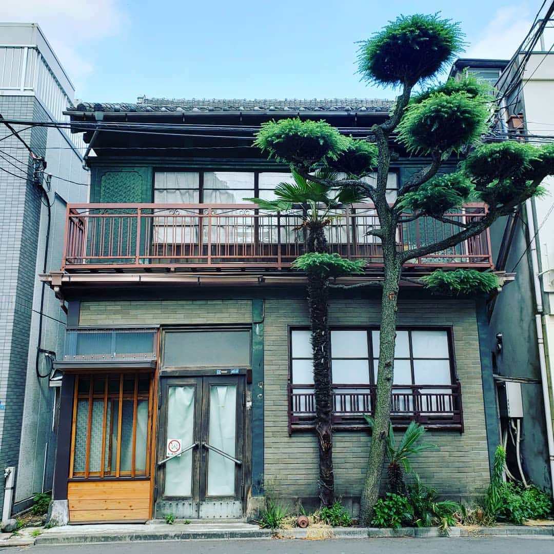 東朋宏さんのインスタグラム写真 - (東朋宏Instagram)「いつも通らない道を散歩してるときに見つけた建物。  なんかイイよね？  #薬酒インスタ対決 #裏道 #建物 #ノスタルジック #探索 #カメラロールに眠ってた写真」7月1日 15時18分 - tomohiro_azuma