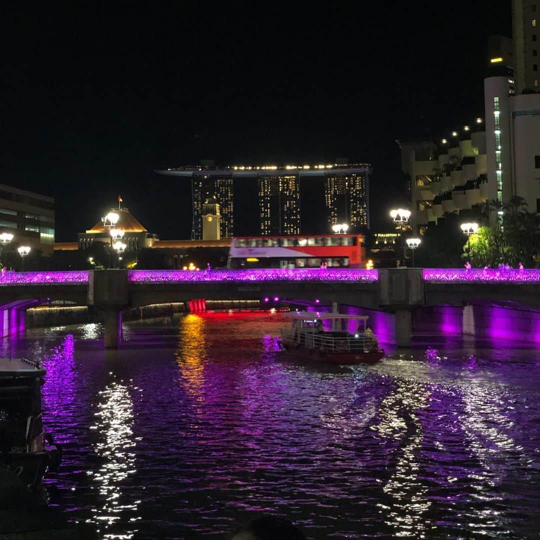 岡田育さんのインスタグラム写真 - (岡田育Instagram)「Singapore Nights.  #singapore #boatquaysingapore #riverside #rivercruise #quay #singapore🇸🇬 #marinabaysands #シンガポール #ボートキー #マリーナベイサンズ #アジア文明博物館 #asiancivilisationsmuseum #mbs」7月1日 16時07分 - okadaic