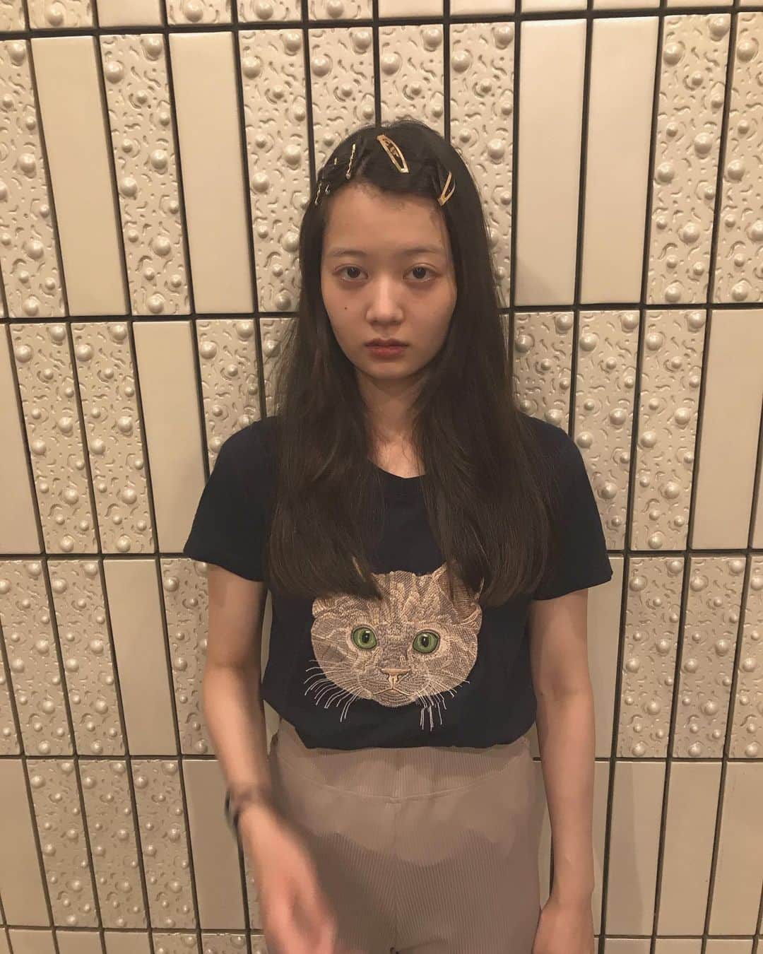 空美さんのインスタグラム写真 - (空美Instagram)「前髪の置き場をどうしようか👩🏻 いつも前髪伸ばすの挫折しちゃう。」7月1日 21時54分 - cumi_jungle