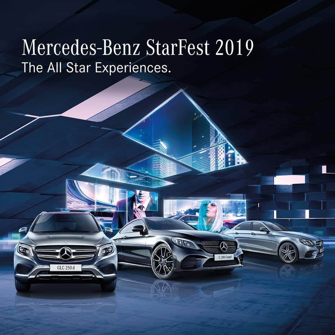 Mercedes-Benz Thailandさんのインスタグラム写真 - (Mercedes-Benz ThailandInstagram)「กลับมาอีกครั้ง กับมหกรรมยานยนต์สุดเอ็กซ์คลูซีฟ Mercedes-Benz StarFest 2019 นำรถหลากหลายรุ่นมาให้คุณสัมผัส ทั้ง Saloon, Coupé และ SUV ตอบรับกับทุกไลฟ์สไตล์ พร้อมข้อเสนอสุดพิเศษ ออกเดินทางไปให้คุณสัมผัสทั่วประเทศ  รายละเอียดเพิ่มเติม https://www.mercedes-benz.co.th/starfest2019  #MercedesBenzThailand #StarFest2019 #TheAllStarExperiences」7月1日 17時01分 - mercedesbenzthailand