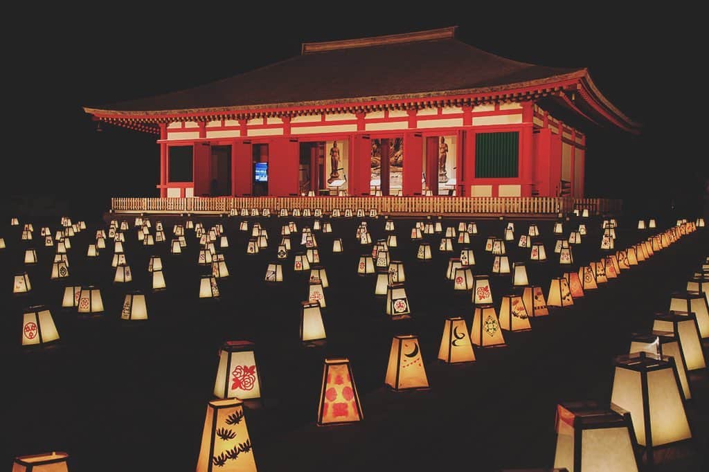 のインスタグラム：「Tsukimachi no Akari (“the light-filled moon-waiting party”) will be held this weekend at Enichiji Temple in Bandai Town. The event is free to attend and will be held between 19:00 and 20:30 on July 5, 6 and 7!  Check it out if you’re interested in traditional Japanese culture or just want a chance to snap a instagrammable pic or two! Please note that this event will be cancelled in the event of heavy rain」