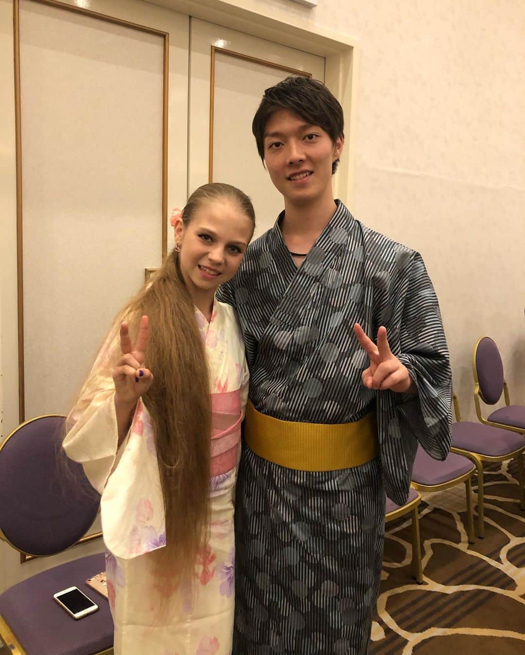 市橋翔哉のインスタグラム：「Спасибо☺️ #sashatrusova #🇷🇺」