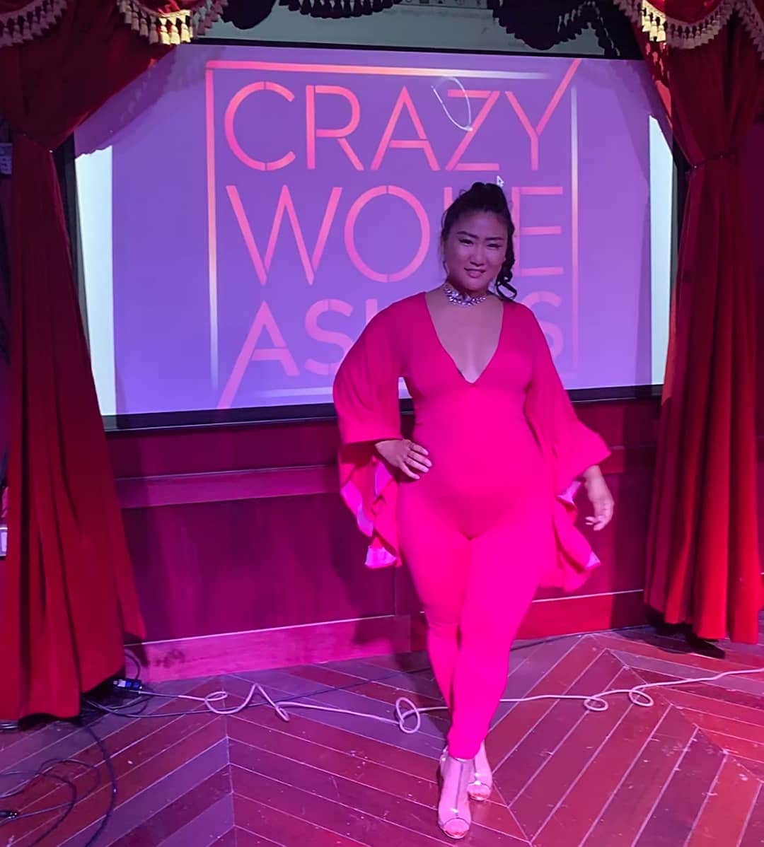 藤井美穂のインスタグラム：「Thank you @crazywokeasians !  It was such a lovely night ❤️ 👗@curvysense #CurvySenseDoll Get  20% off with code: MIHO20」