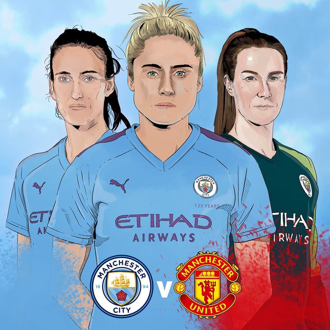 マンチェスター・シティFCさんのインスタグラム写真 - (マンチェスター・シティFCInstagram)「#FAWSL opening weekend 👉 DERBY DAY 🔴🔵 #mancity」7月1日 18時11分 - mancity