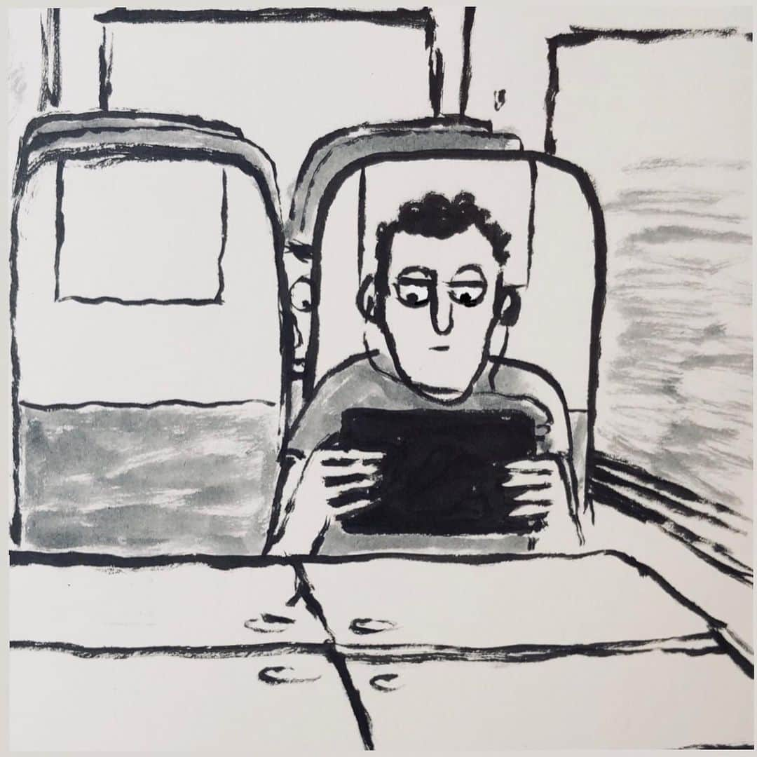 Jean Jullienさんのインスタグラム写真 - (Jean JullienInstagram)「Summer trains」7月1日 18時33分 - jean_jullien