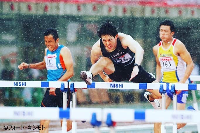 高山峻野のインスタグラム：「日本選手権 13秒36(-0.6)で優勝しました🥇 たくさんのご声援ありがとうございました！ 次も頑張ります！  #110mh」
