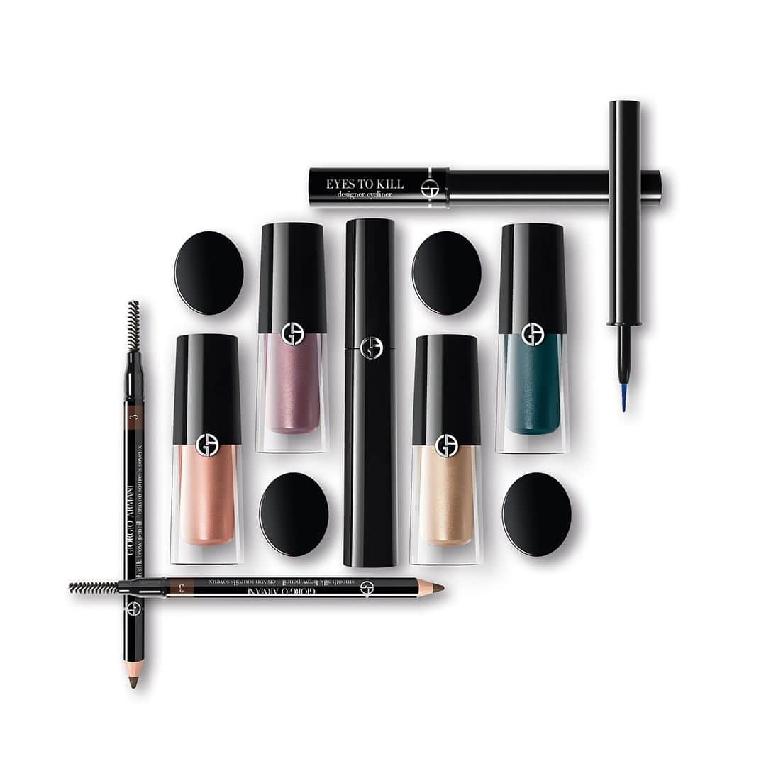 Armani Beautyさんのインスタグラム写真 - (Armani BeautyInstagram)「Intense, precise and long-lasting, go for a full eye makeup look with the EYES TO KILL collection. #ArmaniBeauty #EyesToKill #EyeTint #makeup」7月1日 18時58分 - armanibeauty