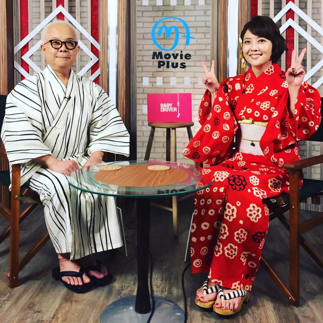 海保知里さんのインスタグラム写真 - (海保知里Instagram)「プレミアナビの収録でした！先週オンエアされた #マネもの のお話を小堺さんとできて嬉しい😆科捜研！科捜研！  #和風館ichi #京都丸紅 #ツモリチサト #浴衣 #小堺一機 さん #海保知里 #プレミアナビ」7月1日 19時20分 - chisato_kaiho