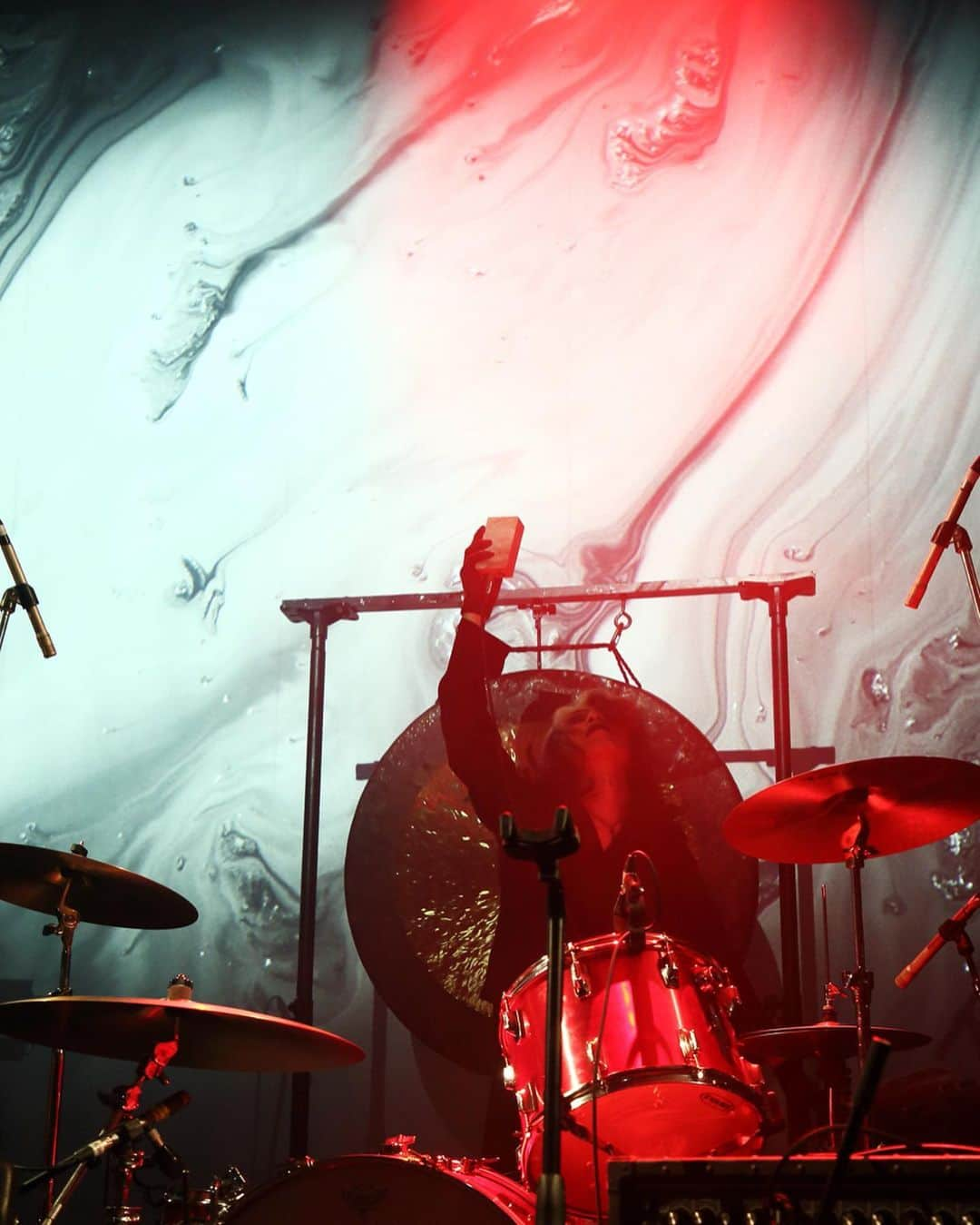 BORISさんのインスタグラム写真 - (BORISInstagram)「Photo set Atsuo from last Monday @www_shibuya  Alive Painting with Akiko Nakayama. @akikonkym  Organized by @yoasa_jp  Photo by Miki Matsushima @miki_matsushima  #borisheavyrocks #borisdronevil #akikonakayama #yoasa」7月1日 19時17分 - borisdronevil