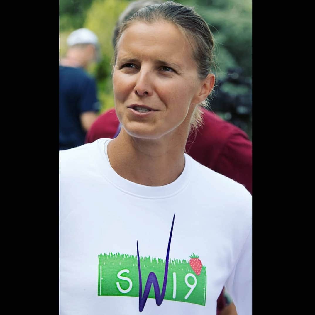のインスタグラム：「When Wimbledon is starting today 😍🌱💜💚 #wimbledon #SW19 #limitededition #1/10 #flprapparel」