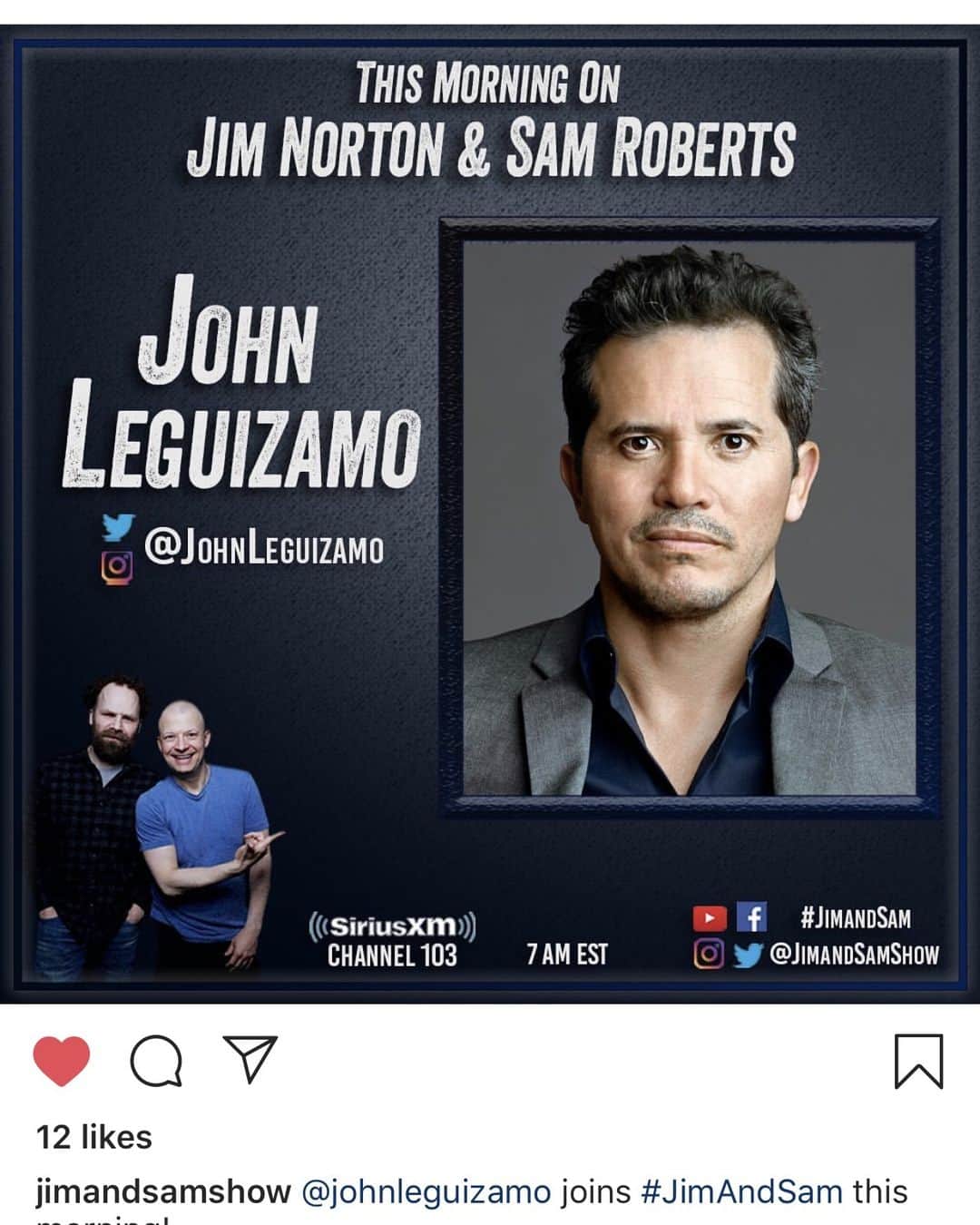 ジョン・レグイザモさんのインスタグラム写真 - (ジョン・レグイザモInstagram)「On morning Joe this am and Jim and sam!  Talking #latinhistoryformorons tour and @whentheyseeus @netflix」7月1日 20時00分 - johnleguizamo