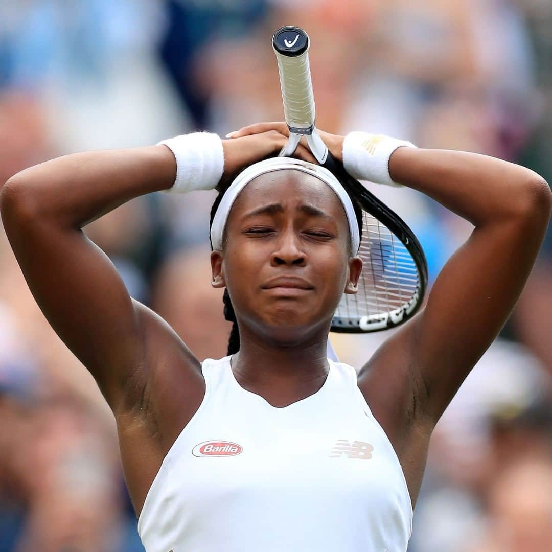 TIME Magazineさんのインスタグラム写真 - (TIME MagazineInstagram)「At 15, Cori Gauff (@cocogauff) just defeated one of her #tennis idols, @venuswilliams, in 6-4, 6-4 sets during the first round at Wimbledon on July 1. Gauff, who goes by “Coco,” is the youngest player to qualify for the tournament and, @espn notes, the youngest woman to win a match there since 1991. Her #🎾 career began at age eight. At 13, Gauff was the youngest to reach the U.S. Open girl’s final. Two years later, she became the youngest female to win in a qualifying match at the French Open. Gauff follows in the footsteps of Venus and @serenawilliams, who her family and coaches credit for paving the path for a young black teenage girl. Read more about Gauff at the link in bio. Photograph by @mike.egerton—PA Images/@gettyimages」7月2日 5時34分 - time