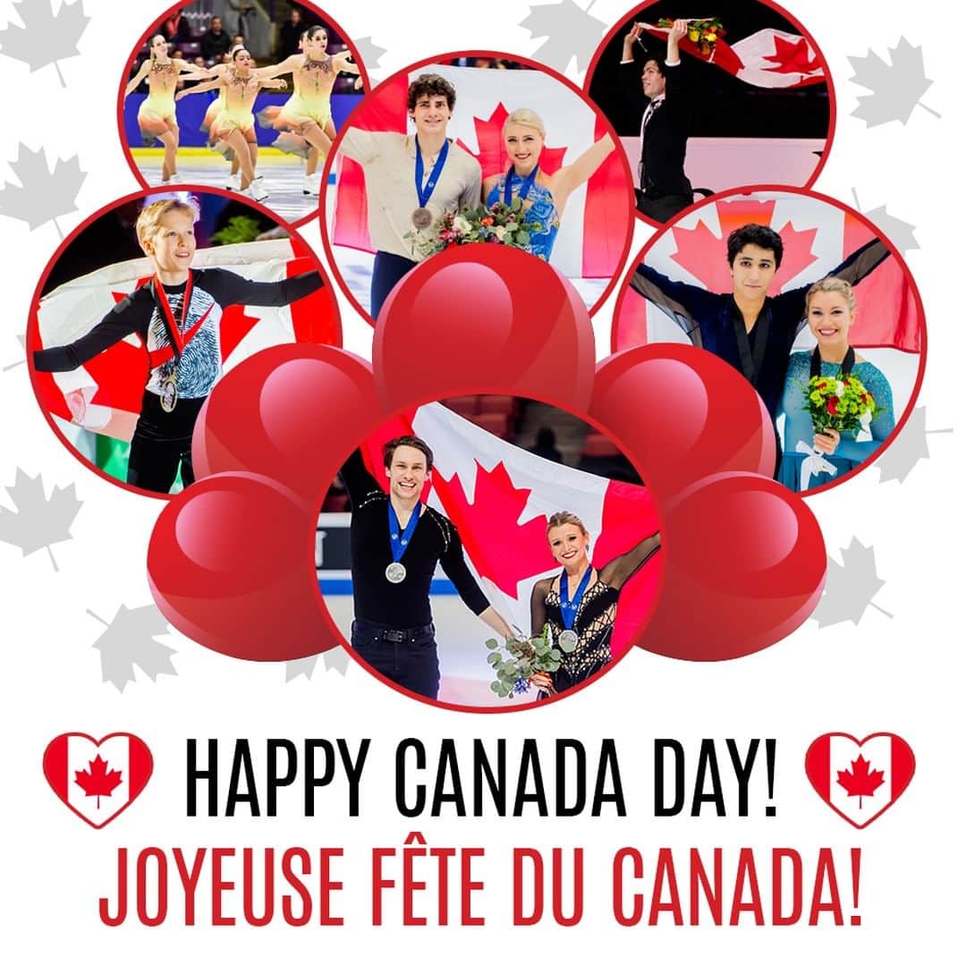 Skate Canadaさんのインスタグラム写真 - (Skate CanadaInstagram)「Happy Canada Day! Here’s to all the champions who have represented the red & white! 🇨🇦 / Bonne fête du Canada! Célébrons tous les champions qui ont représenté le rouge et blanc! 🇨🇦」7月1日 22時00分 - skate_canada