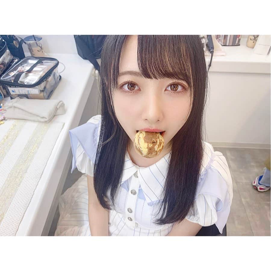 石田千穂さんのインスタグラム写真 - (石田千穂Instagram)「． むしゃむしゃ ゆみりんカメラ 4枚目は奈々さんカメラ ． #STU48 #STU3rd #石田千穂  #美味しい食べ物」7月1日 22時01分 - chiho_ishida