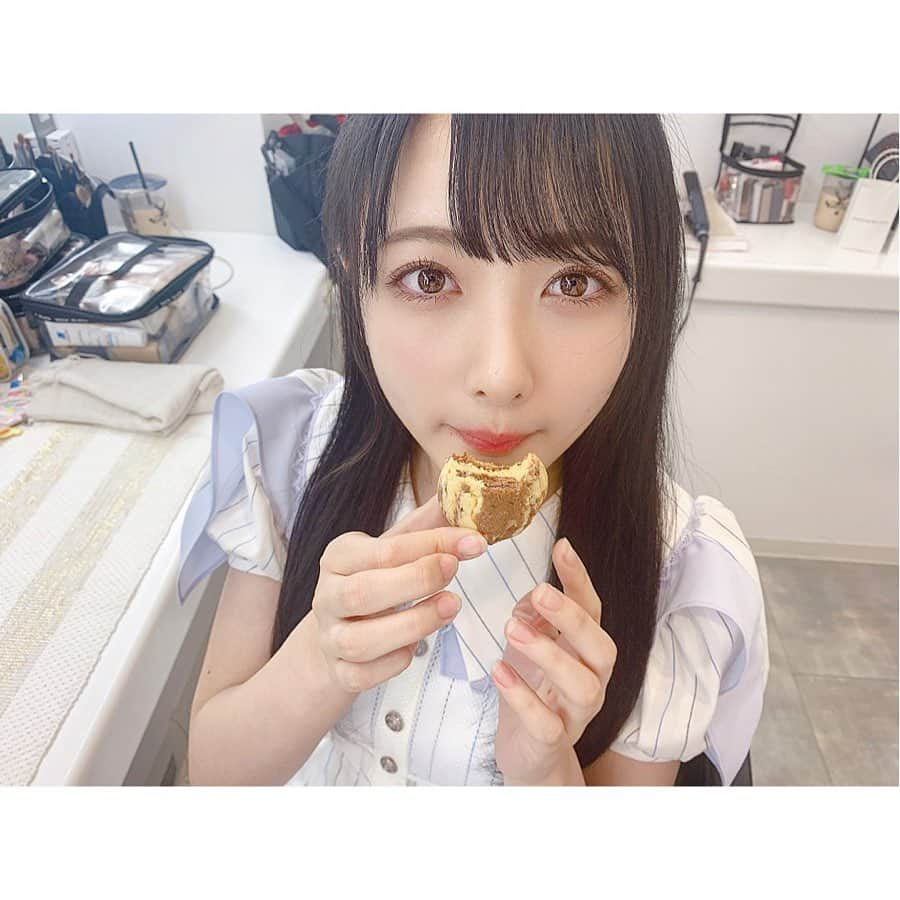 石田千穂さんのインスタグラム写真 - (石田千穂Instagram)「． むしゃむしゃ ゆみりんカメラ 4枚目は奈々さんカメラ ． #STU48 #STU3rd #石田千穂  #美味しい食べ物」7月1日 22時01分 - chiho_ishida