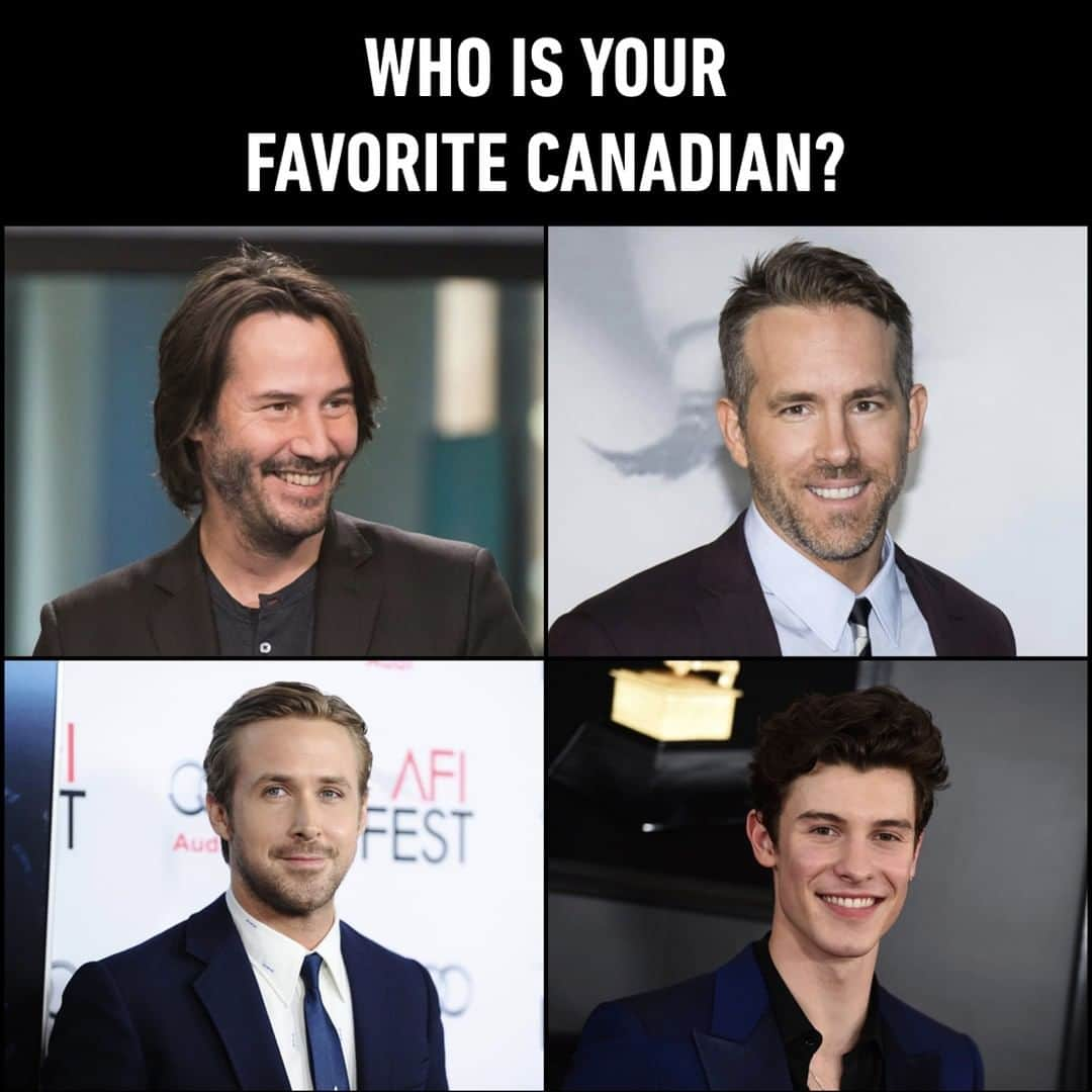 9GAGさんのインスタグラム写真 - (9GAGInstagram)「The maple of my eye🍁⠀ #canadaday #keanureeves #ryanreynolds #ryangosling #shawnmendes」7月1日 22時03分 - 9gag