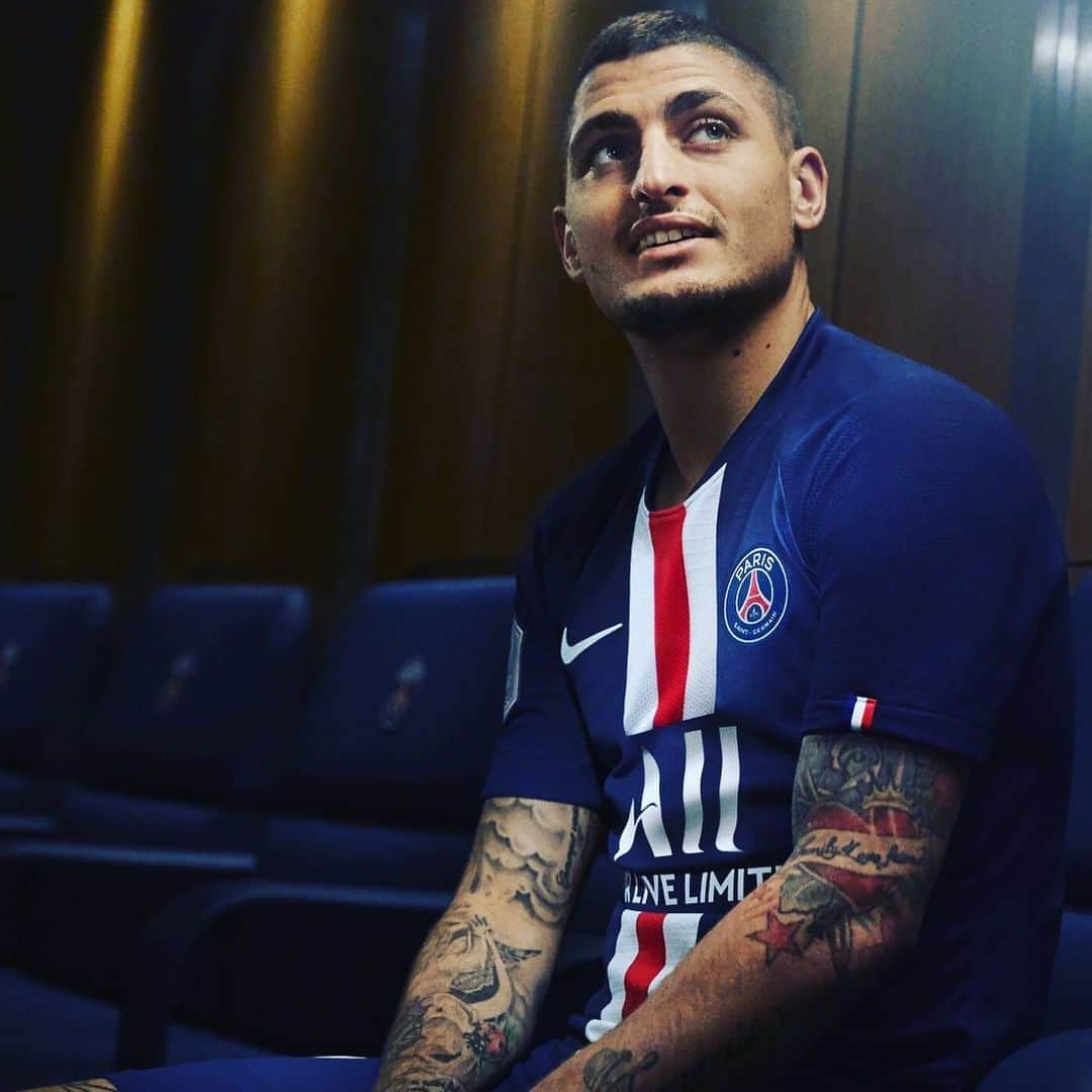 マルコ・ヴェッラッティのインスタグラム：「ICI C’EST PARIS 🔥🔥🔥 @psg @nikefootball」