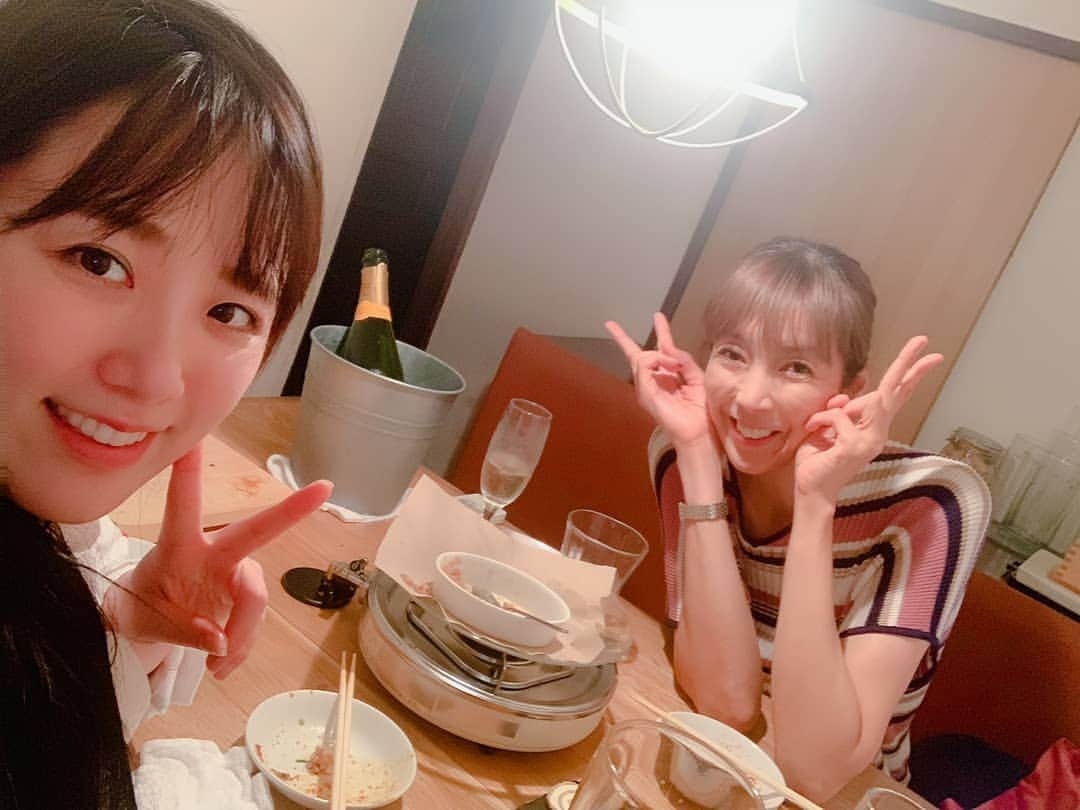 大林素子さんのインスタグラム写真 - (大林素子Instagram)「せーなと女子会」7月1日 22時32分 - m.oobayashi