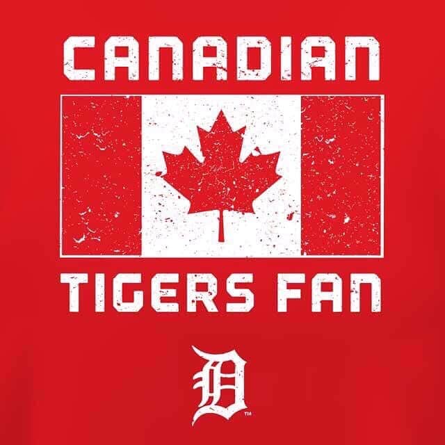 デトロイト・タイガースさんのインスタグラム写真 - (デトロイト・タイガースInstagram)「Happy #CanadaDay to our friends north and south of the border! 🇨🇦」7月1日 22時25分 - tigers