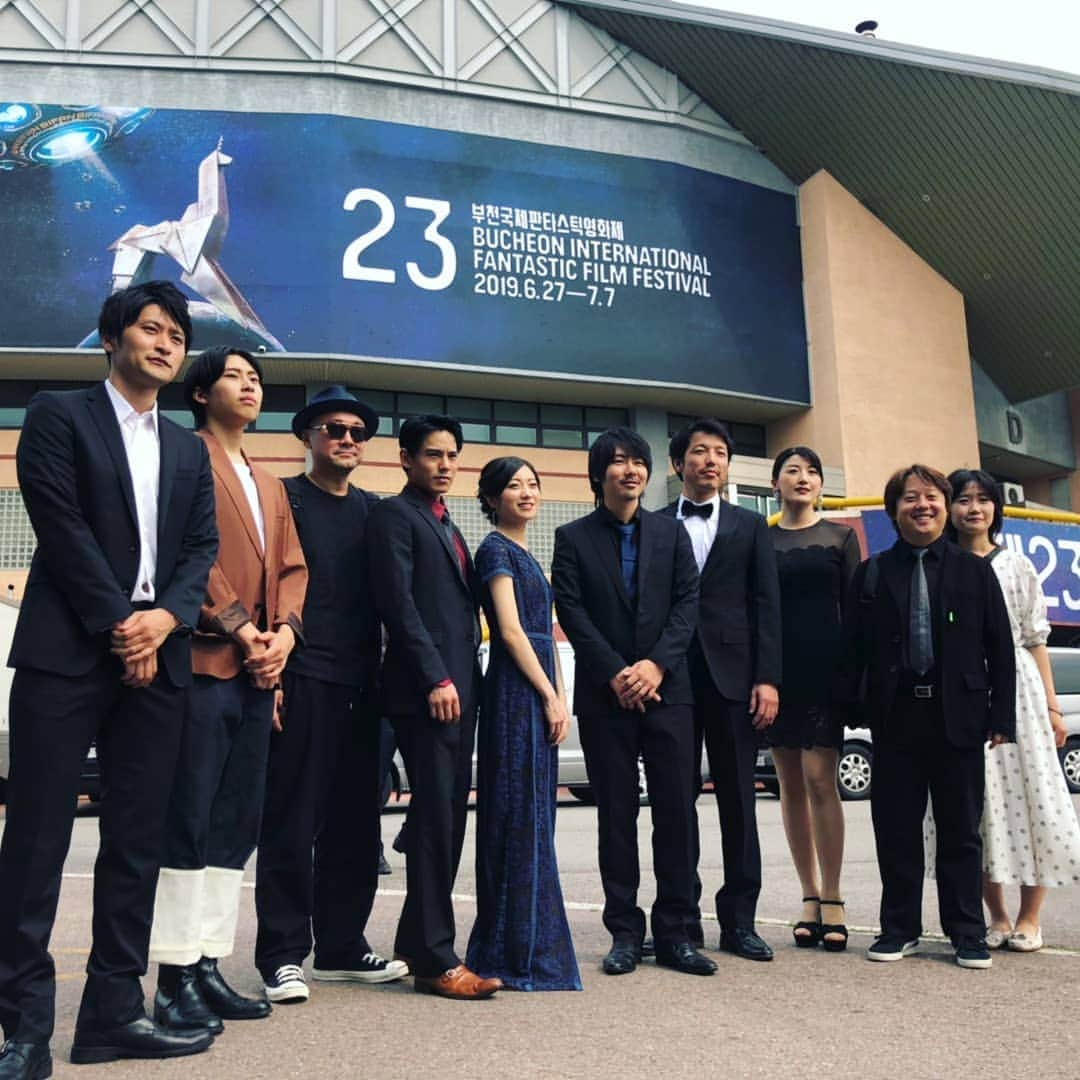 土山茜さんのインスタグラム写真 - (土山茜Instagram)「#富川国際ファンタスティック映画祭 #プチョン #日本製造 #madeinjapan #プチョン #韓国 #BIFAN」7月1日 23時34分 - tsutchama