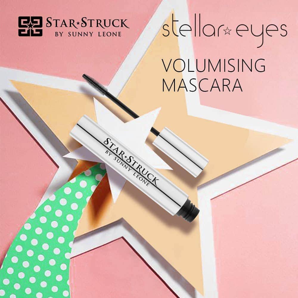 サニー・レオーネさんのインスタグラム写真 - (サニー・レオーネInstagram)「Get ready for lashes that WOW! #StellarEyes Volumizing Mascara is uniquely designed to deliver the ultimate in LIFTING , VOLUMISING, and LENGTHENING those gorgeous lashes!! Available exclusively on www.suncitystore.com  #SunnyLeone #fashion #cosmetics #StarStruckbySL #Eyebrow #EyeLiner #Mascara #luxury #luxurylifestyle #Eyes」7月1日 23時30分 - sunnyleone