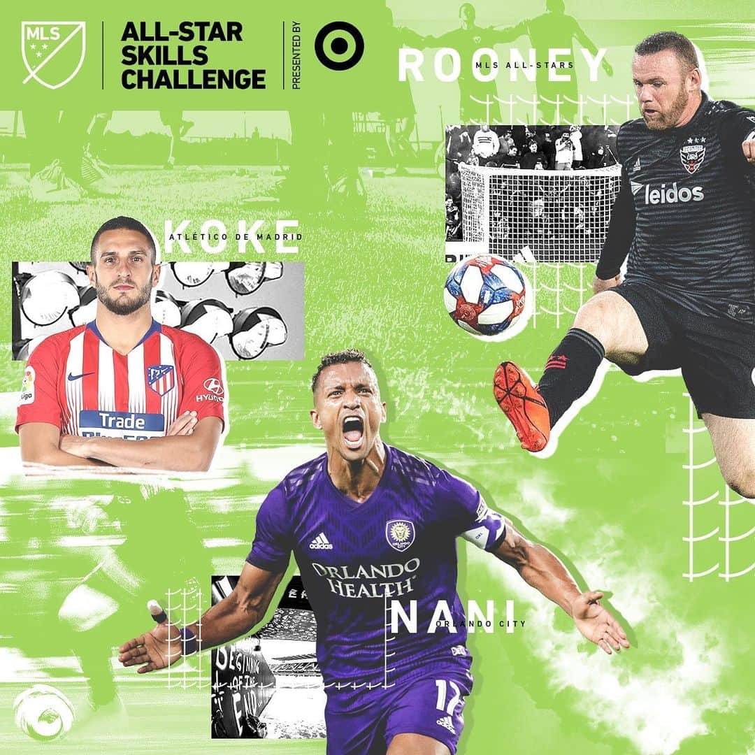 Major League Soccerさんのインスタグラム写真 - (Major League SoccerInstagram)「Shooting, touch & volley, passing...who’s gonna win the #MLSAllStar Skills Challenge?」7月2日 0時01分 - mls