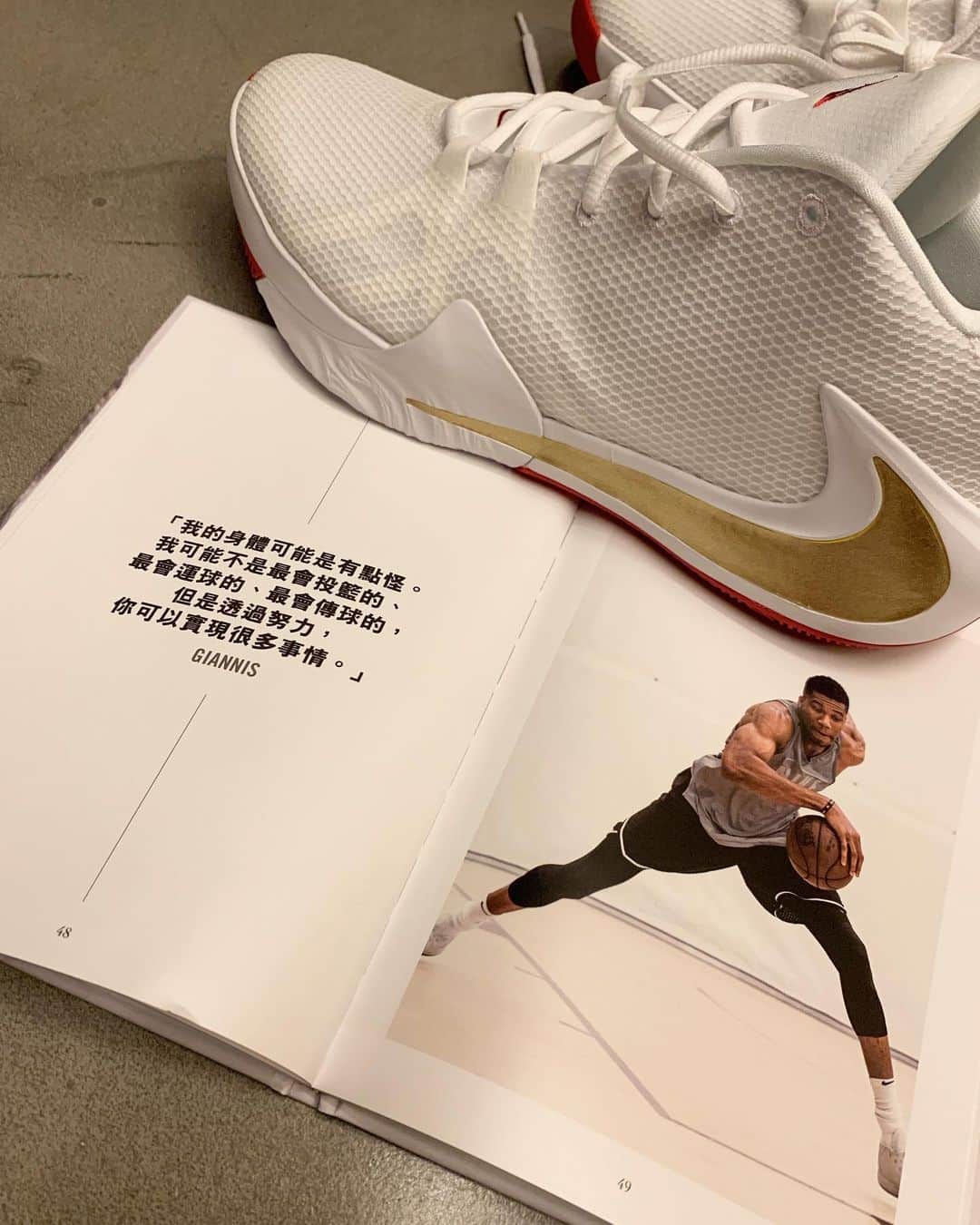 陳建州さんのインスタグラム写真 - (陳建州Instagram)「我覺得這雙應該會非常受歡迎⋯  字母哥的第一雙個人鞋款  超大勾勾很吸引人～～ #ZoomFreak1 #Nike  Thanks @nikebasketball @raymondchen0912 @joyayayahola」7月2日 0時05分 - blackielovelife