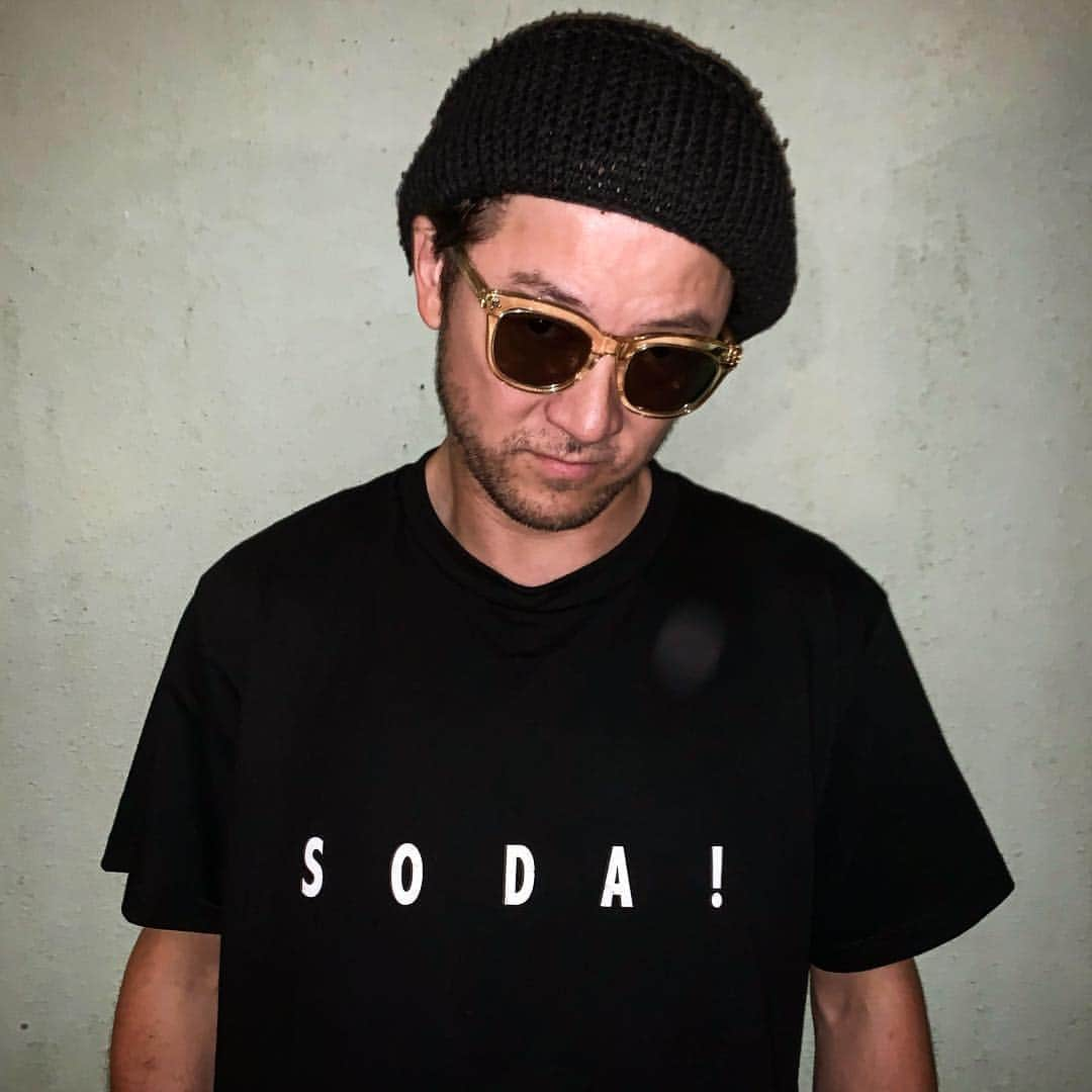 浅野忠信さんのインスタグラム写真 - (浅野忠信Instagram)「SODA!新作Tシャツ!  https://jeandiadem.thebase.in/items/21594675  http://believemusicstore.com/?pid=143913325  GETPOWER!」7月2日 0時08分 - tadanobu_asano