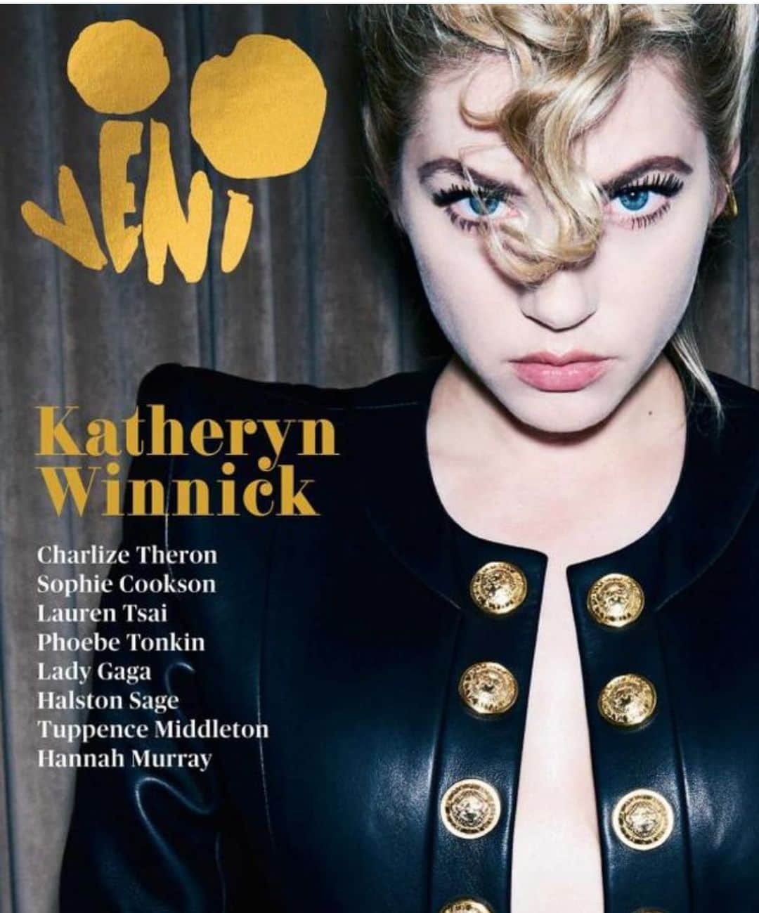 キャサリン・ウィニックのインスタグラム：「Boom! Just off the press.. My @venimagazine cover shoot just hit the stands. Go grab your copy!」