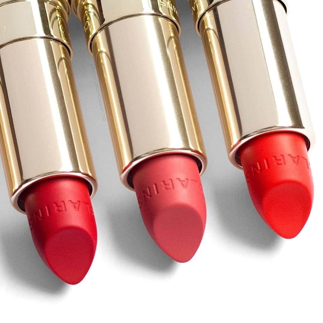 Clarins Canadaさんのインスタグラム写真 - (Clarins CanadaInstagram)「Happy Canada Day!🇨🇦 Celebrate in style with our #JoliRouge Velvet lipsticks🎉 . . . 📷: @crystalcandymakeup #Clarins #ItsAllAboutYou」7月2日 0時30分 - clarinscanada