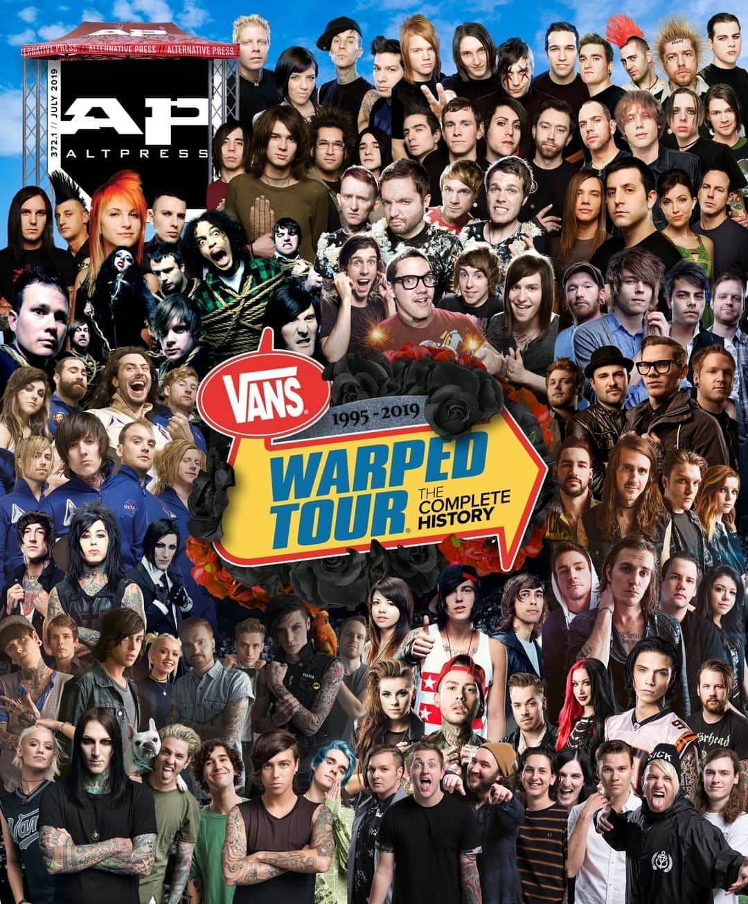 Alternative Pressさんのインスタグラム写真 - (Alternative PressInstagram)「The 'Where's Waldo of @VansWarpedTour?' featuring @kellinquinn, @codysio, @ashcostello, @traviemccoy, ⁠ @petewentz, @thefifthjohn, @andyblack, @chrismotionless, @alexgaskarth AND SO MANY MORE! Thnks fr th Mmrs Warped Tour 🤘 Preorder all 3 collectible Vans Warped Tour covers and celebrate the 25-year legacy⁠ ALTPRESS.COM/NEWISSUE⁠ .⁠ .⁠ .⁠ #vanswarpedtour #warpedtour #vans #warped25 #warpedforever #foreverwarped #kevinlyman #alternativepress #altpress⁠」7月2日 1時02分 - altpress