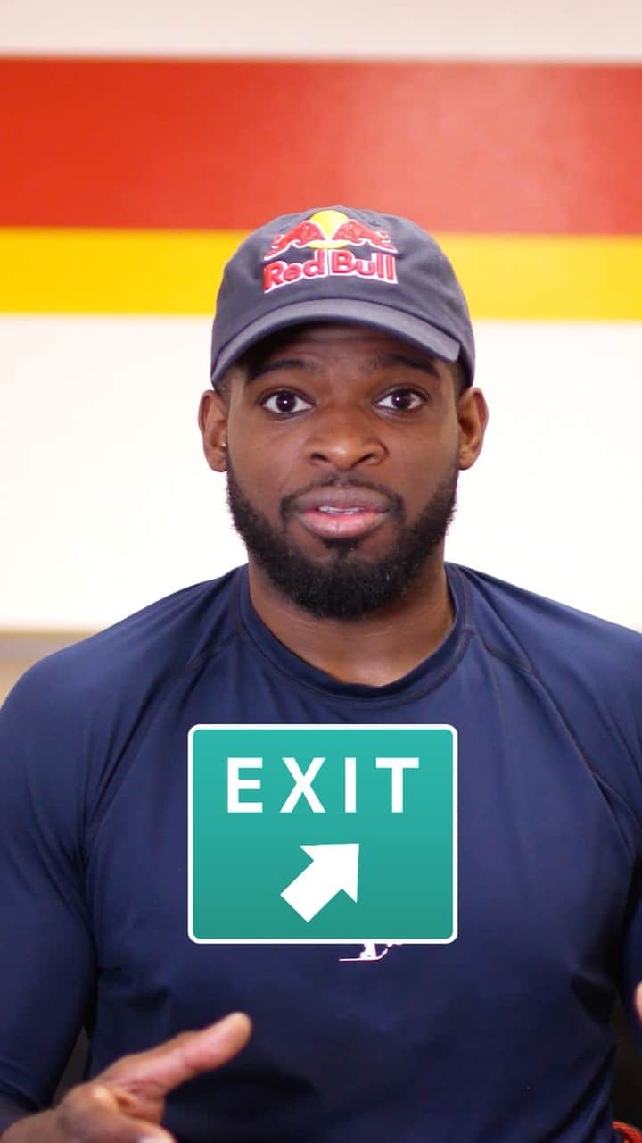 レッドブルのインスタグラム：「We heard P.K Subban might need to learn a few things before playing in New Jersey next season. So we asked the internet and this is what we found... #pksubban #hockey #pro #game #10things #redbull #whatexit #taylorham #porkroll」