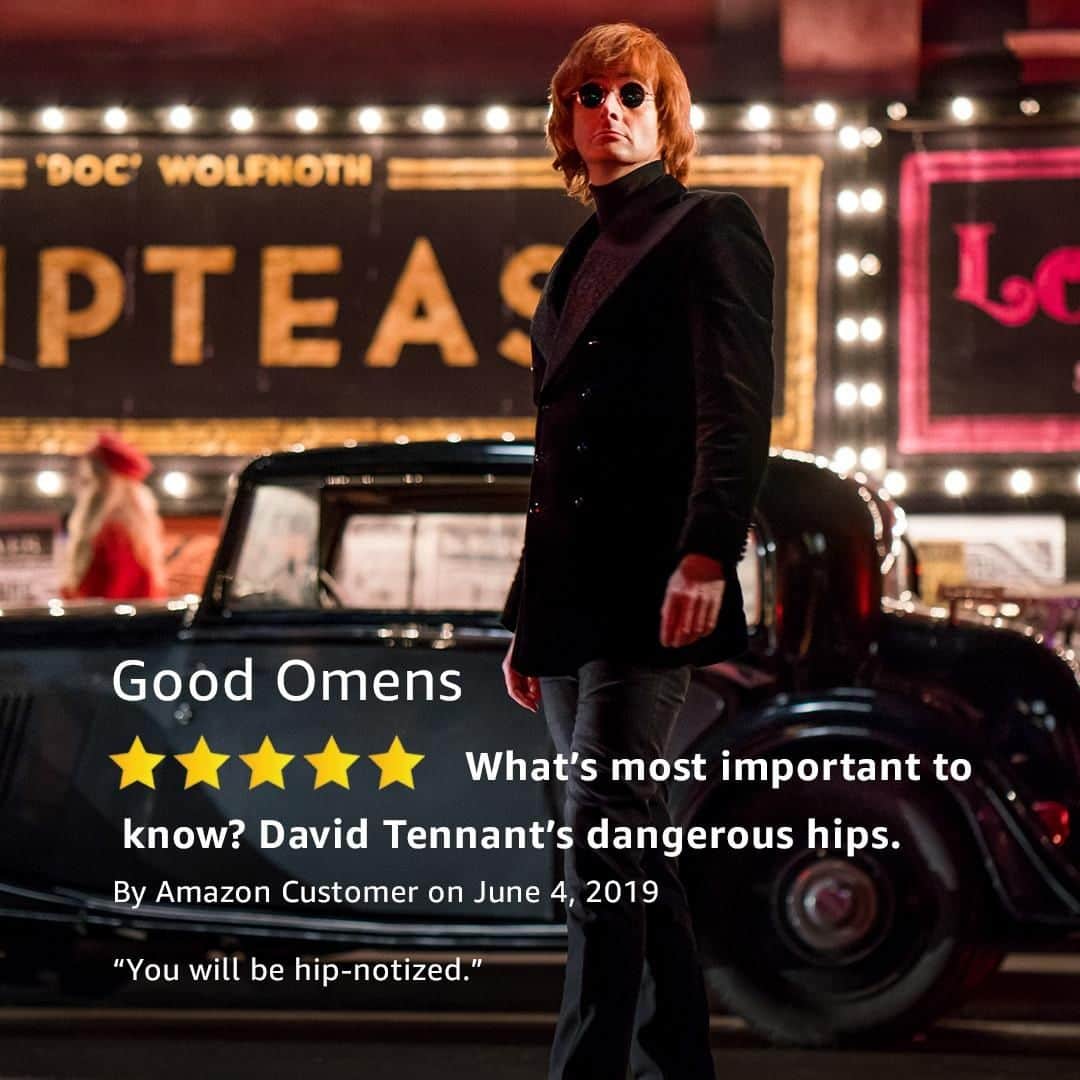 Amazon Videoさんのインスタグラム写真 - (Amazon VideoInstagram)「David Tennant's hips don't lie. #GoodOmens」7月2日 1時59分 - primevideo