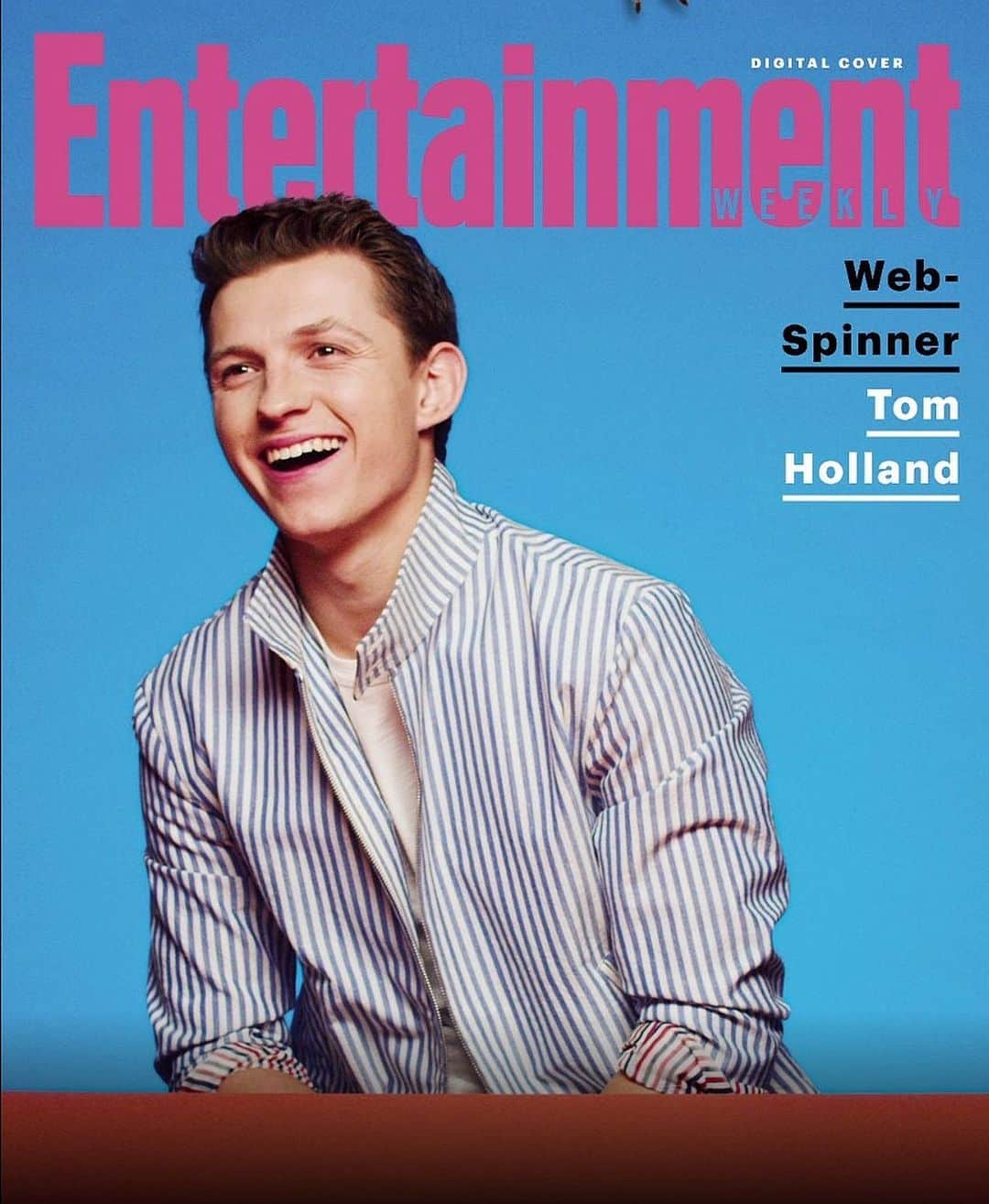 Just Jaredさんのインスタグラム写真 - (Just JaredInstagram)「@spidermanmovie co-stars @jakegyllenhaal and @tomholland2013 are on the cover of @entertainmentweekly’s new digital issue! #JakeGyllenhaal #TomHolland #SpiderMan Photos: EW」7月2日 2時56分 - justjared