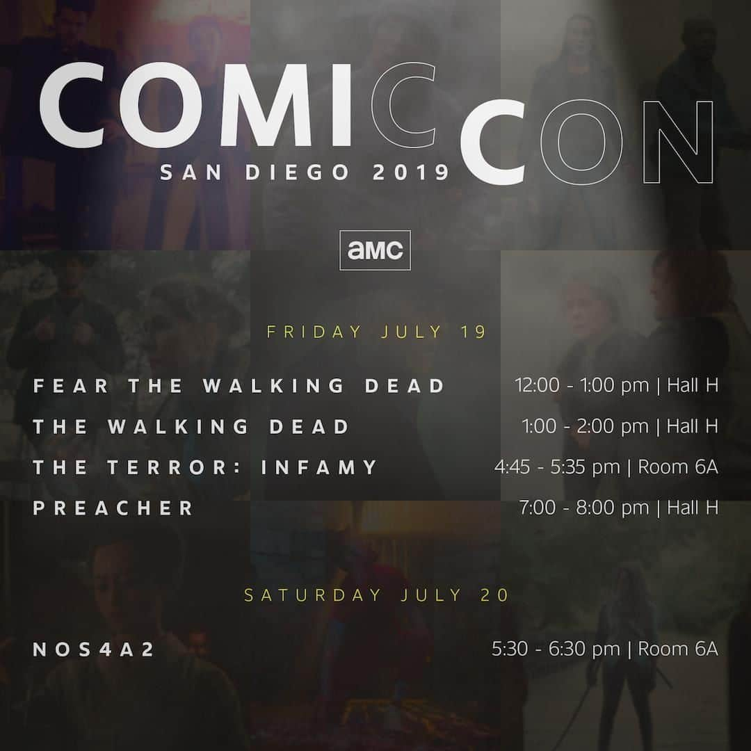 The Walking Deadさんのインスタグラム写真 - (The Walking DeadInstagram)「#TWD is heading to #SDCC! Join the creators and cast in Hall H on Friday 7.19.」7月2日 3時00分 - amcthewalkingdead