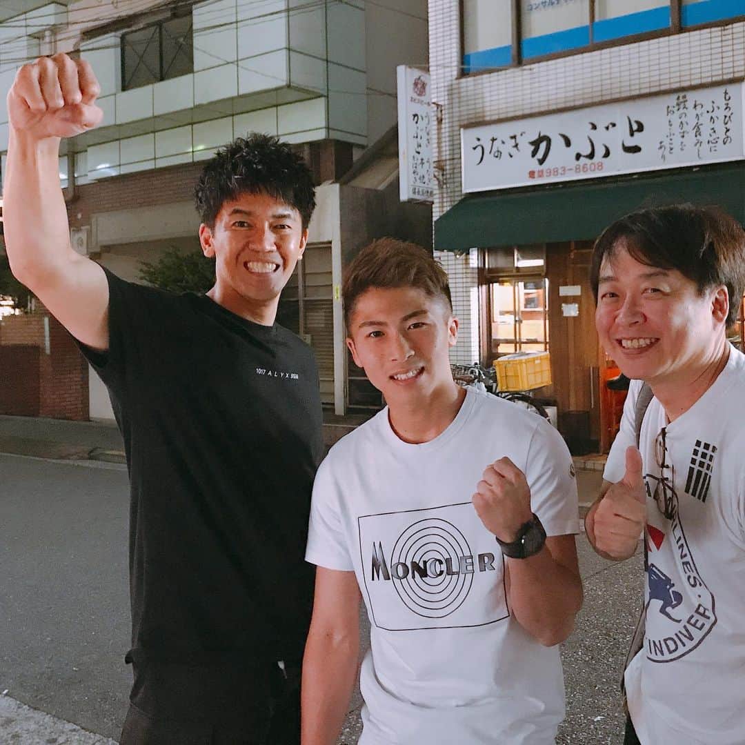 本間昭光のインスタグラム：「武井さんも井上尚弥さんも 生き方がカッコよすぎる！ そして、やっぱり「かぶと」は別格でした。」