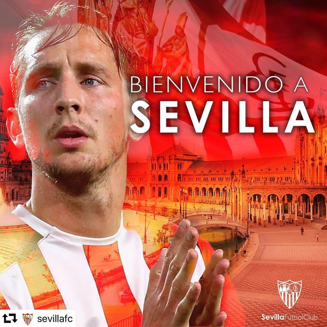 LFPさんのインスタグラム写真 - (LFPInstagram)「@sevillafc confirm the signing of @luukdejong9! 🇳🇱⚽️👏🏻 Welcome! 😊👋🏻 • #DeJong #SevillaFC #LaLigaSantander #LaLiga #LaLigaTransfers」7月2日 3時43分 - laliga