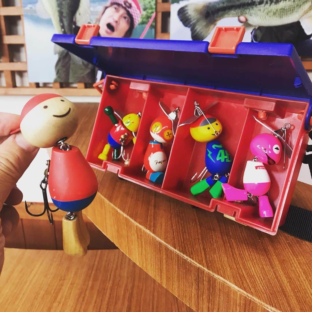 井手大介のインスタグラム：「ルアー可愛すぎだろ。#frogproducts」