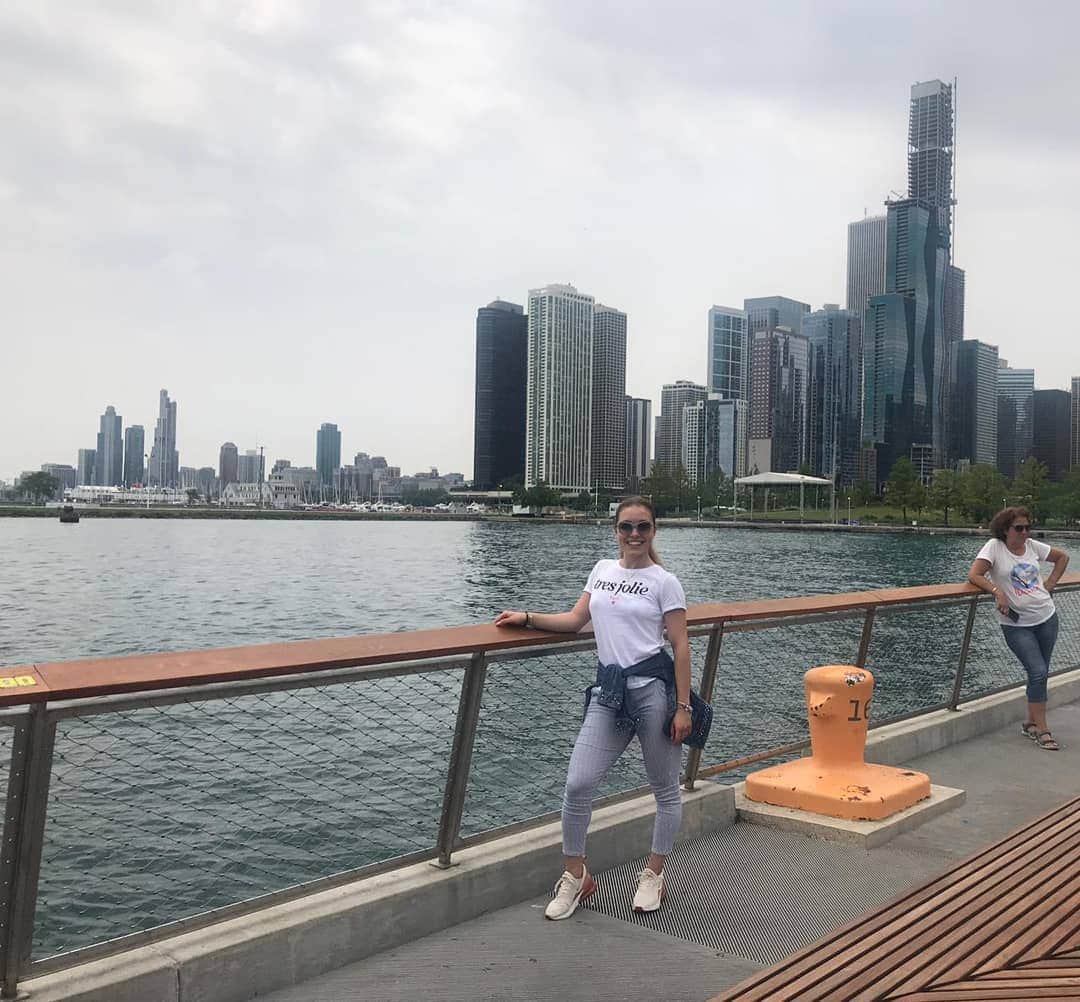 ジャダ・ルッソのインスタグラム：「Live is the game that must be played, you never know what can happen❤  #love#passion#things#chicago2019#evrithingispossible#bestrong#betruetoyourself#behonest#justbewhoyouare 🎈」