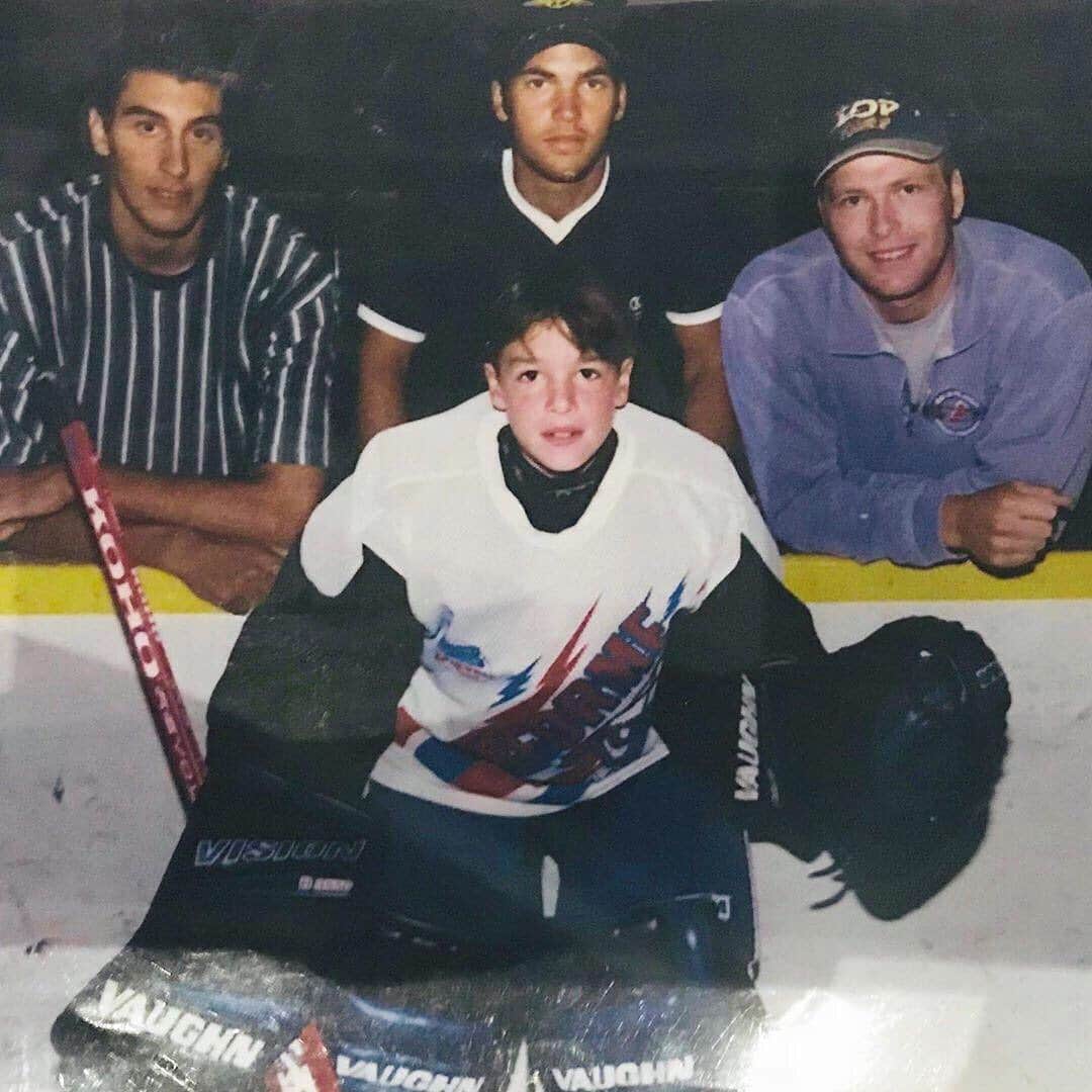 NHLさんのインスタグラム写真 - (NHLInstagram)「"Just wanna take the time to congrats one of my idol, what an amazing career you had, it was a pleasure and a dream come true playing against you. Good luck to you and your family @thestrombone1." - @jobernier45 (featuring  Lu, Jose Theodore and Martin Brodeur) ♻️」7月2日 11時02分 - nhl